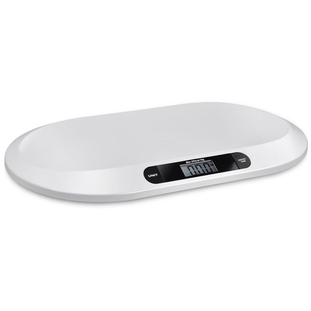 Hemoton Smoothing Multi-Function Pet Scale Electronic Digital Baby Infant Pet Bathroom Weighing Scale (White) Hemoton