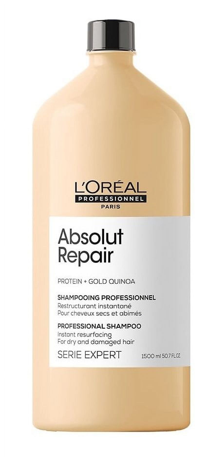 L'Oreal SerieExpert Gold Quinoa+Protein Absolut Repair Resurfacing Shampoo - 50.7 oz L'Oréal Paris