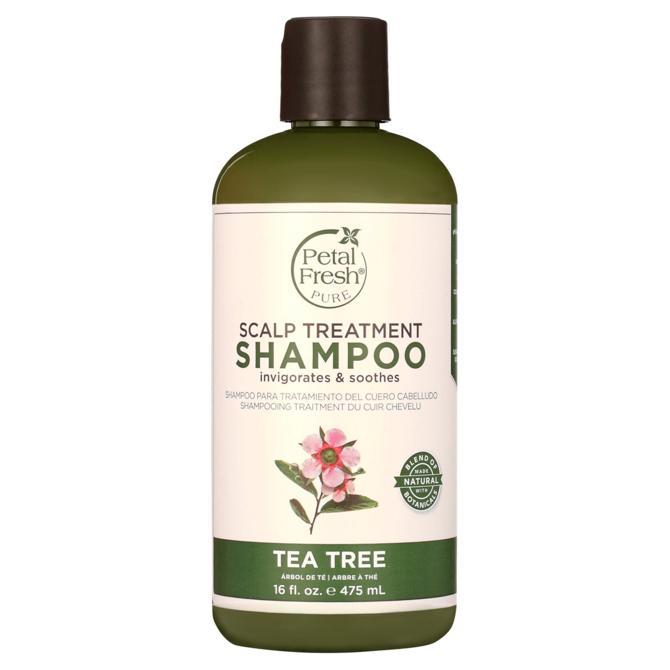 Petal Fresh® Pure Scalp Treatment Tea Tree Shampoo 16 fl. oz. Bottle Petal Fresh