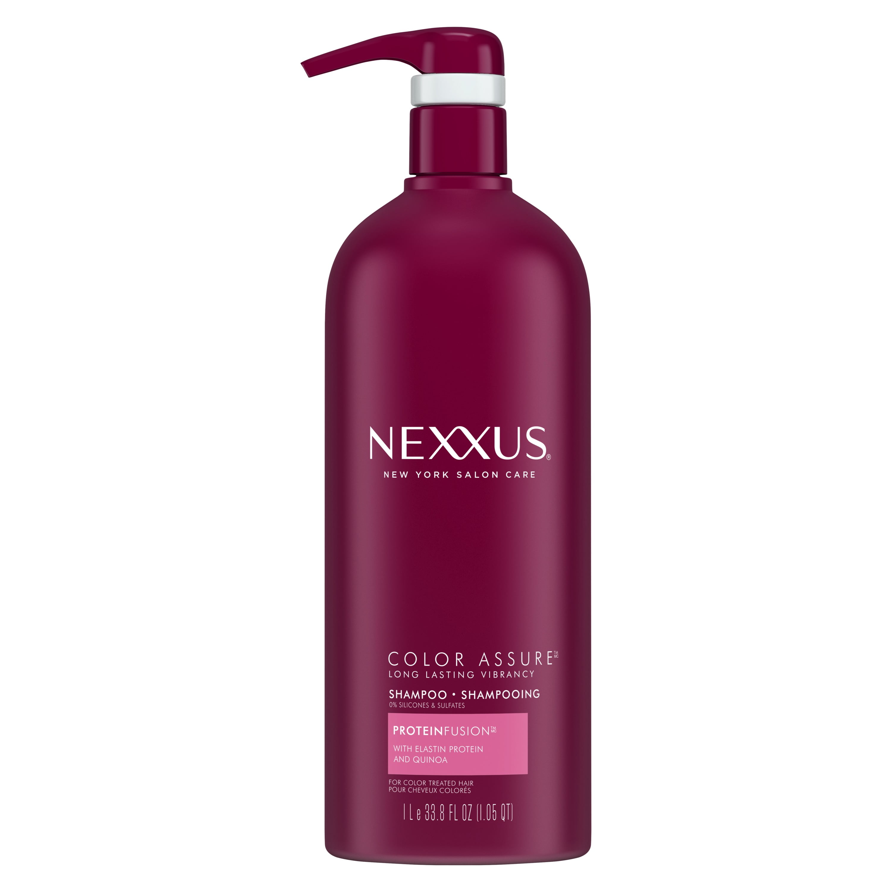 (2 pack) Nexxus Color Assure Long Lasting Vibrancy Protein Fusion Shampoo 33.8 fl oz Nexxus