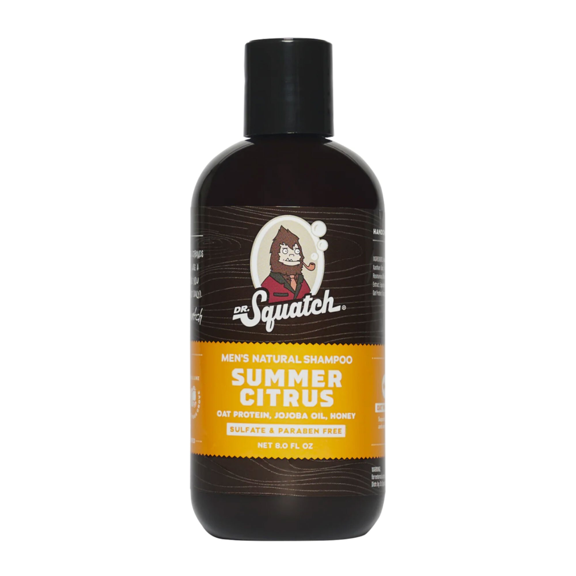 Dr. Squatch Men’s Natural Shampoo Summer Citrus, 8 Fl Oz (Pack of 1) Dr. Squatch