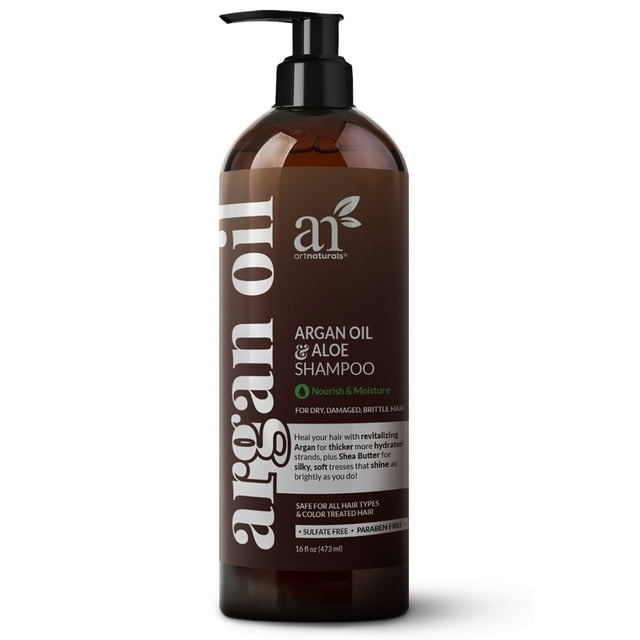 ArtNaturals Moisturizing Dandruff Relief Daily Shampoo with Argan Oil & Keratin, 16 fl oz Artnaturals