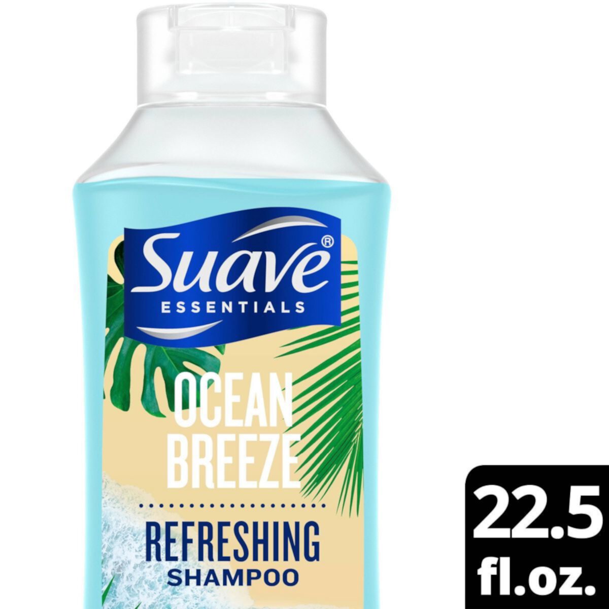 2X - Suave Refreshing Shampoo Ocean Breeze - 22.5 fl oz Suave