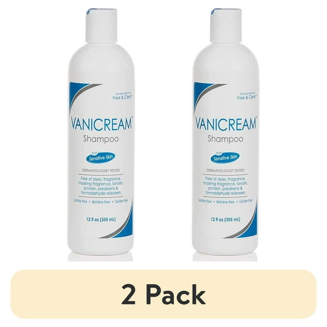 (4 pack) Vanicream Shampoo, Sensitive Skin - 12 oz Vanicream