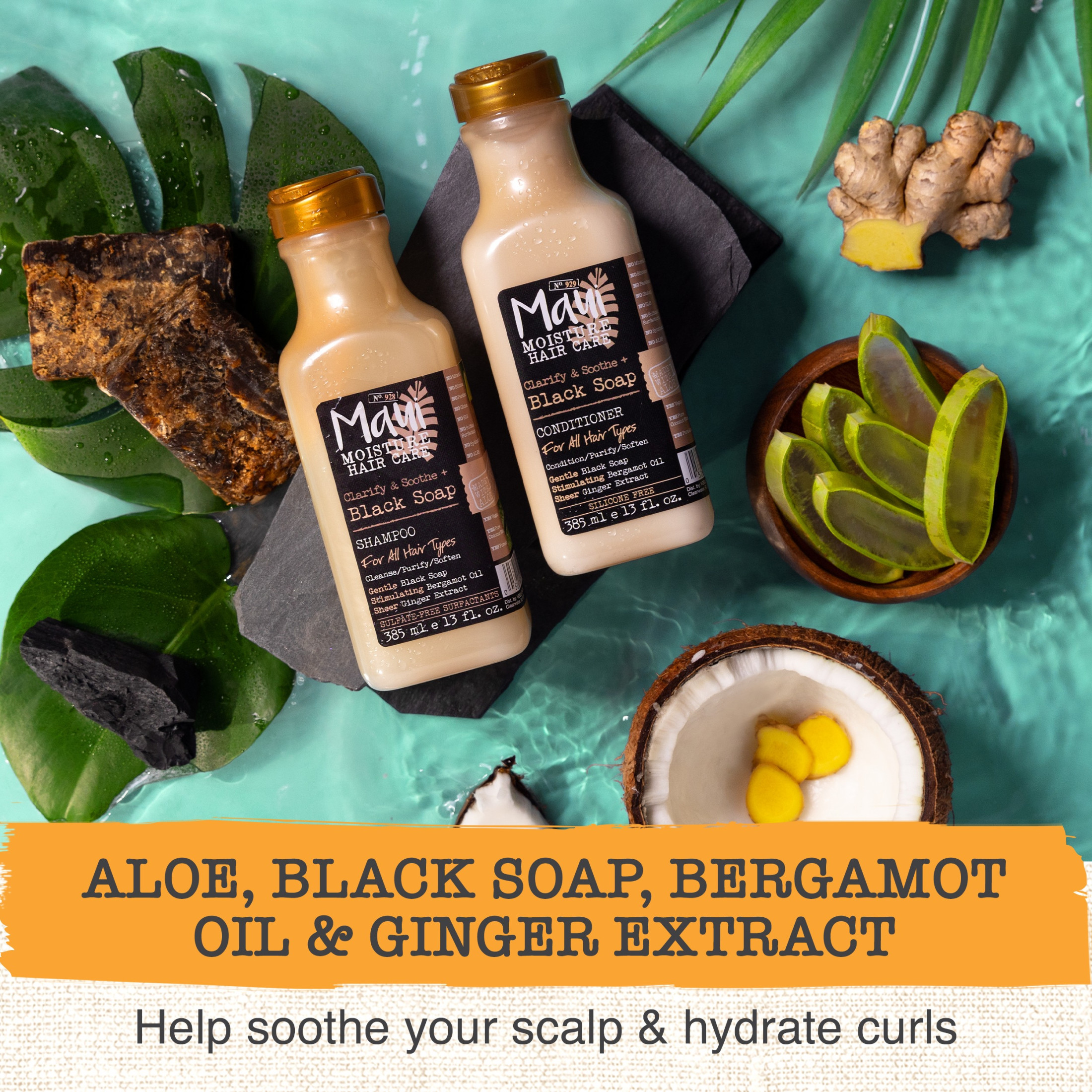 Clarify & Soothe + Black Soap Conditioner Maui