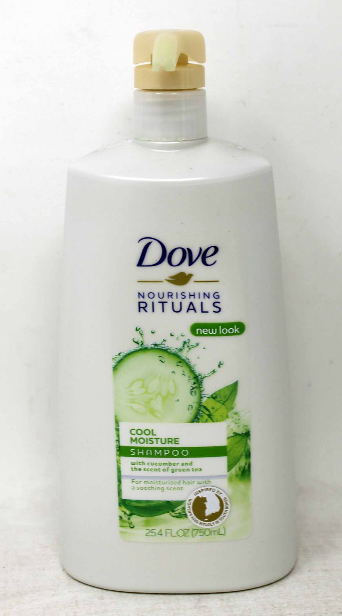 Dove Nourishing Cool Moisture Cucumber Shampoo 25.4 Ounces Dove