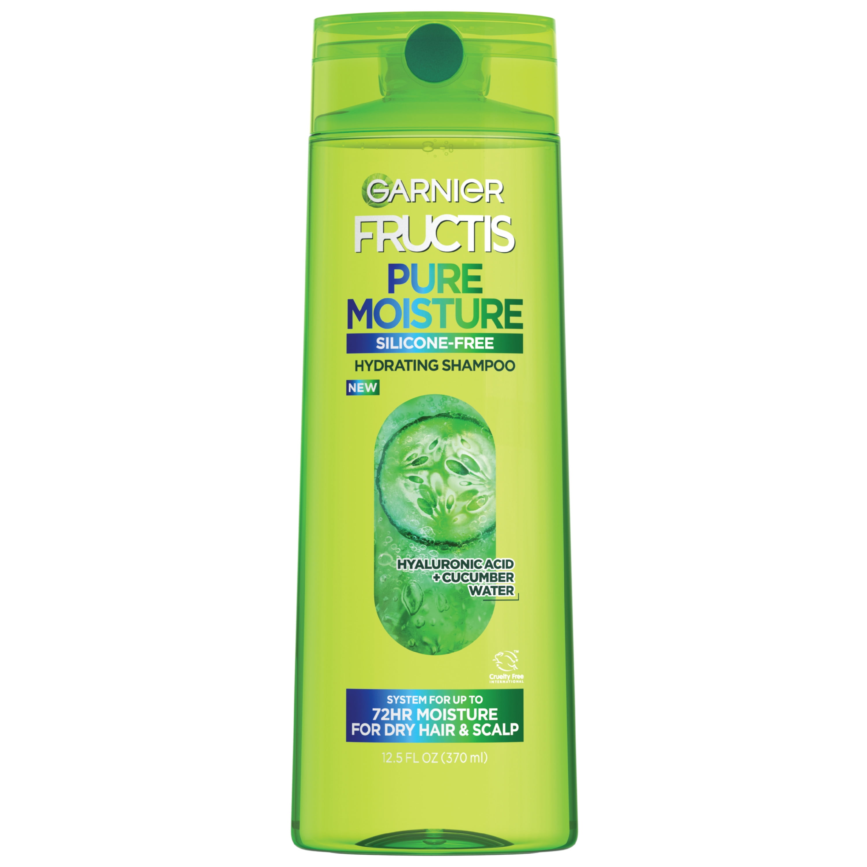 Garnier Fructis Pure Moisture Hydrating Shampoo with Hyaluronic Acid, Dry Hair 33.8 fl oz Garnier