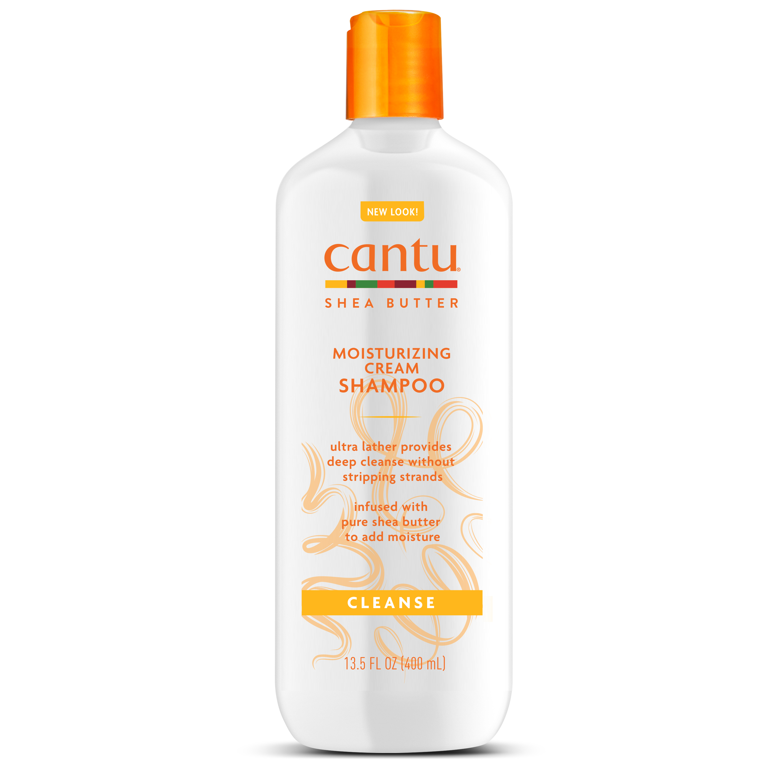 Cantu Shea Butter Moisturizing Cream Shampoo, 13.5 Oz Cantu