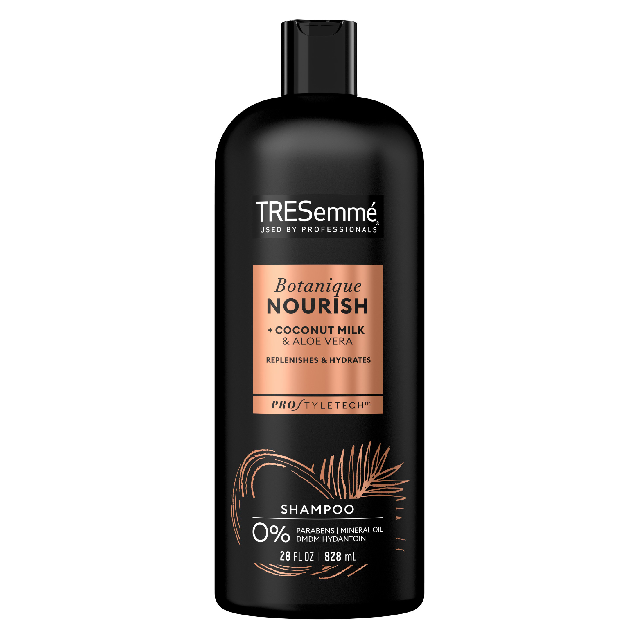 TRESemme Botanique Nourish Daily Shampoo with Coconut Milk for All Hair Types, Aloe Vera, 28 fl oz/ Tresemme