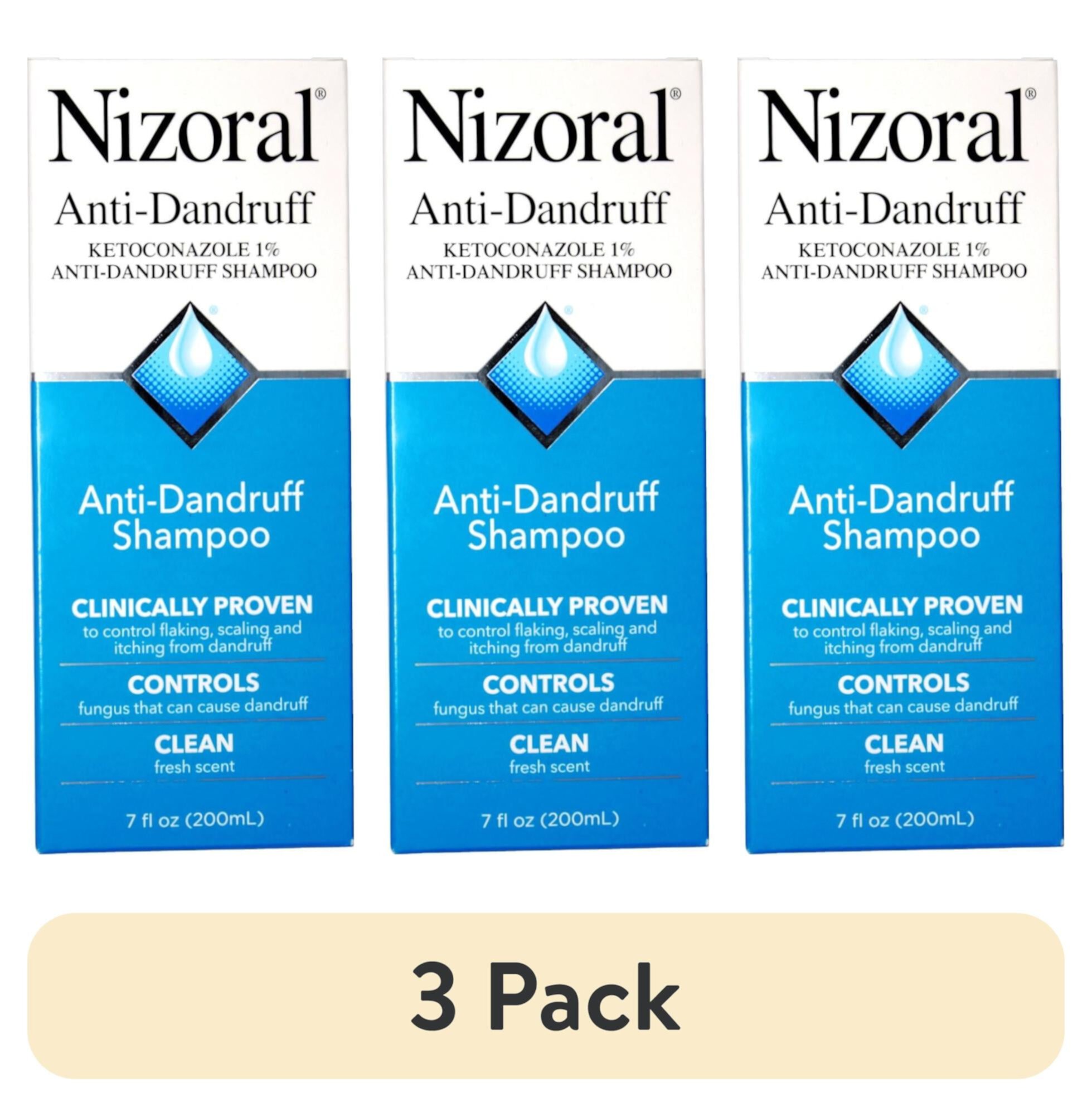 (2 pack) Nizoral A-D Anti-Dandruff Ketoconazole 1% Shampoo - 7 oz (200 mL) Nizoral