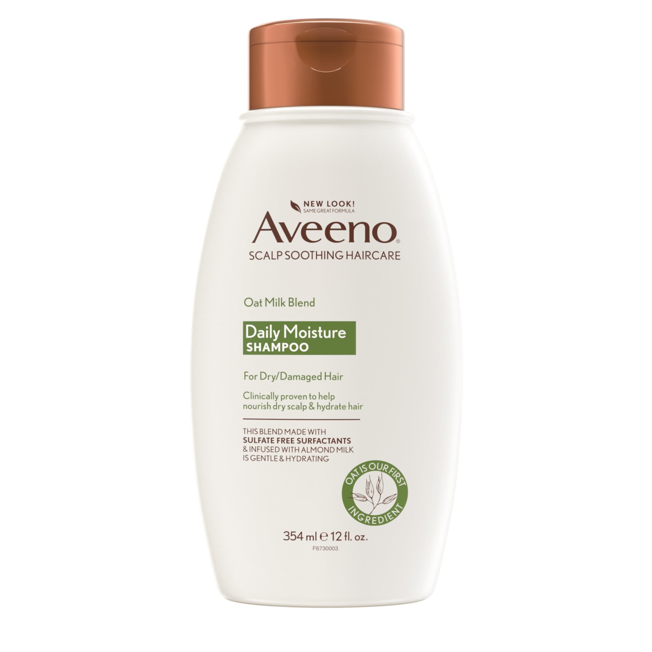 Aveeno Scalp Soothing Oat Milk Blend Shampoo 12 fl oz (Pack of 6) Aveeno