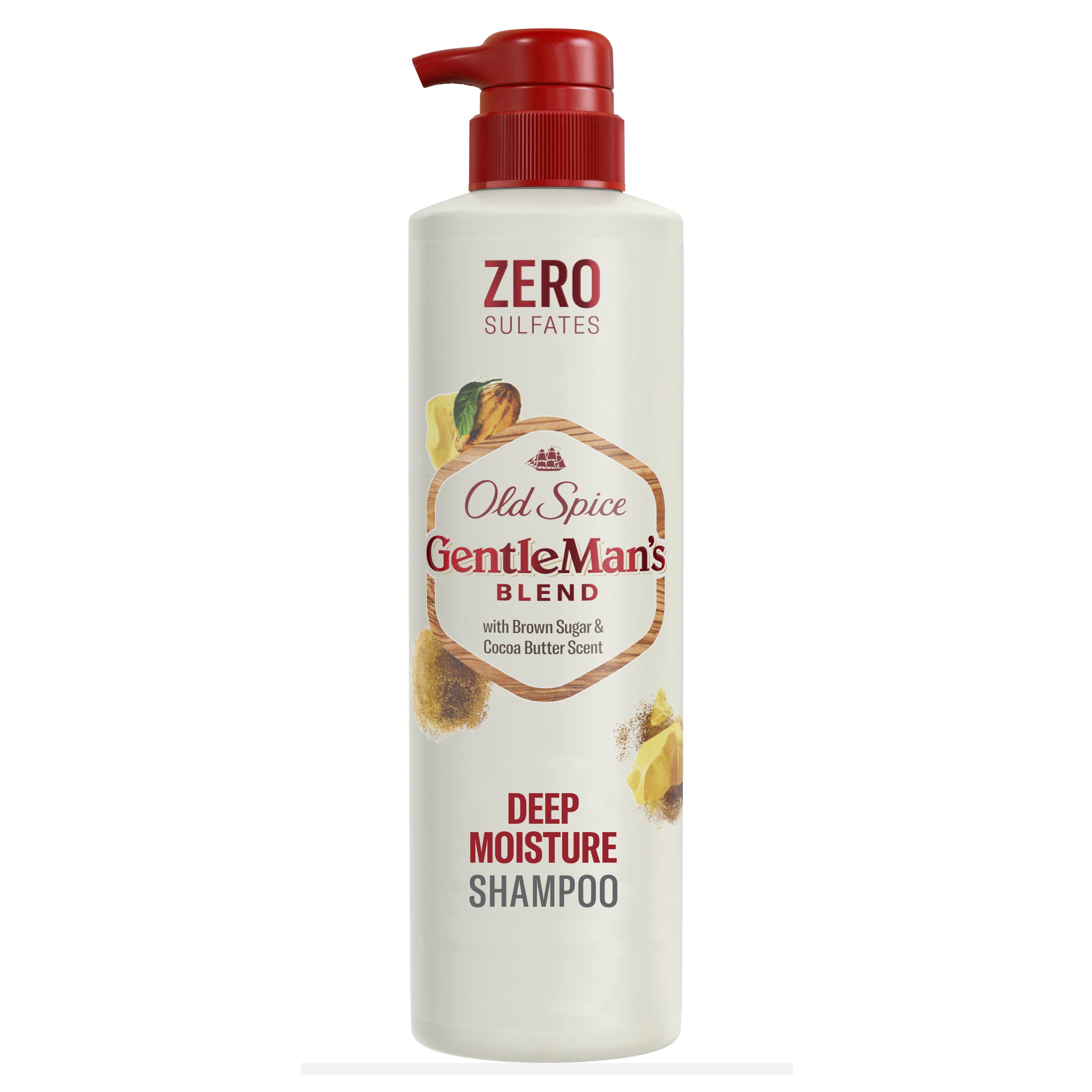 Old Spice Gentleman's Blend Deep Moisture Men Shampoo,  All Hair Types, 14.8 fl oz Old Spice