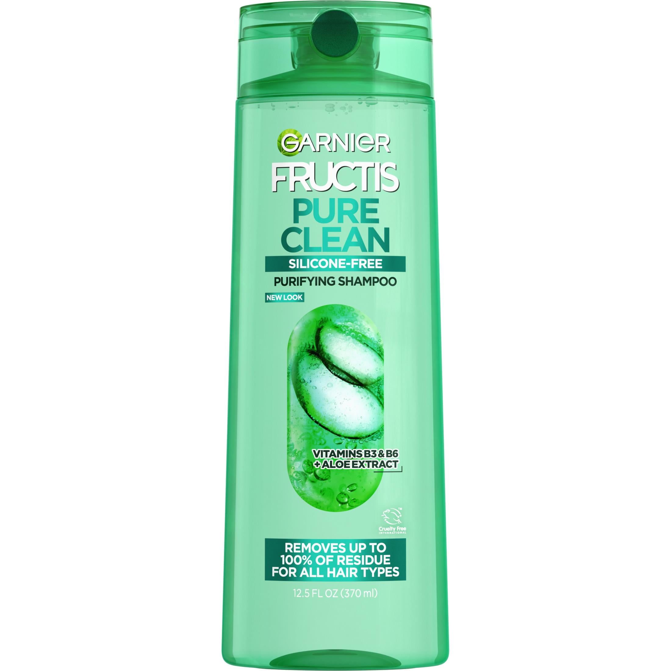 Garnier Fructis Pure Clean Purifying Shampoo with Vitamins B3 & B6, 22 fl oz Garnier