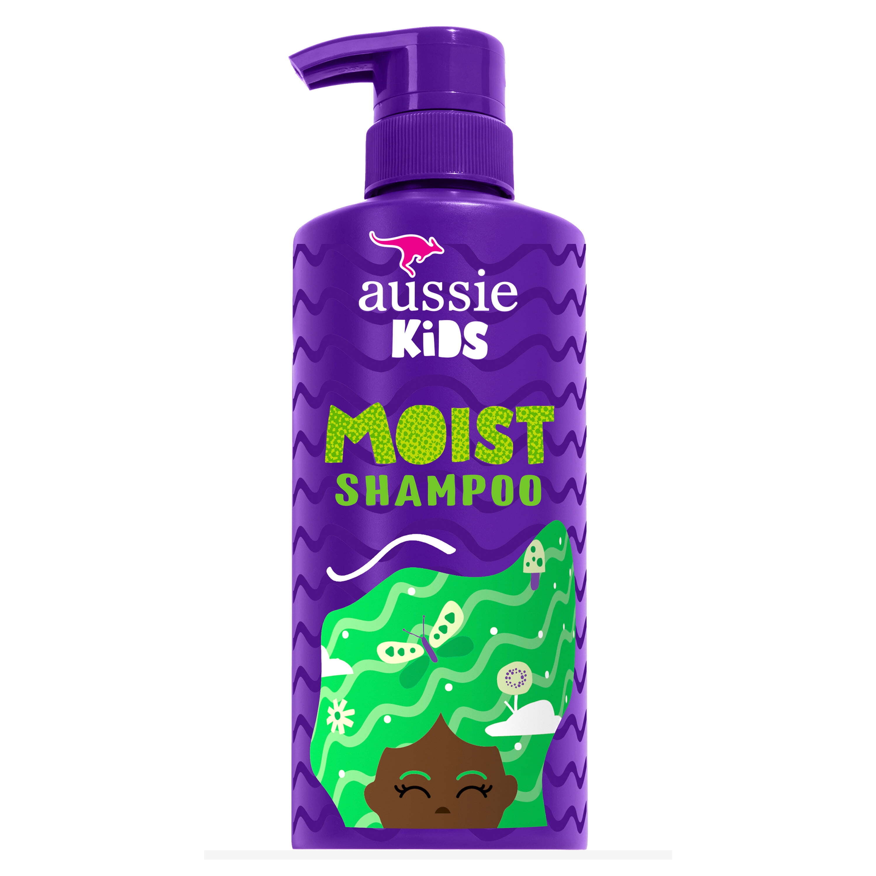 Aussie Kids Moist Sulfate Free Shampoo for Kids, 16 fl oz Aussie