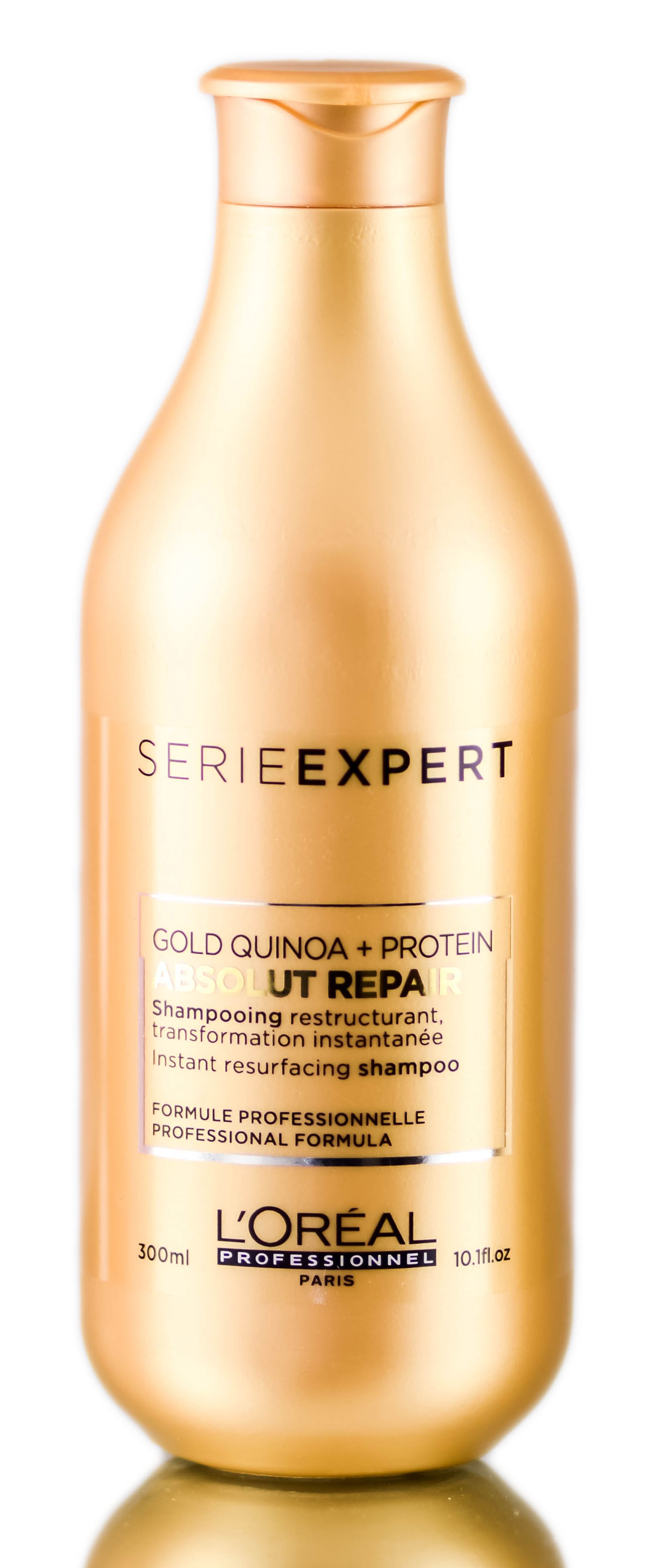 L'Oreal SerieExpert Gold Quinoa+Protein Absolut Repair Resurfacing Shampoo - 10.1 oz L'Oréal Paris