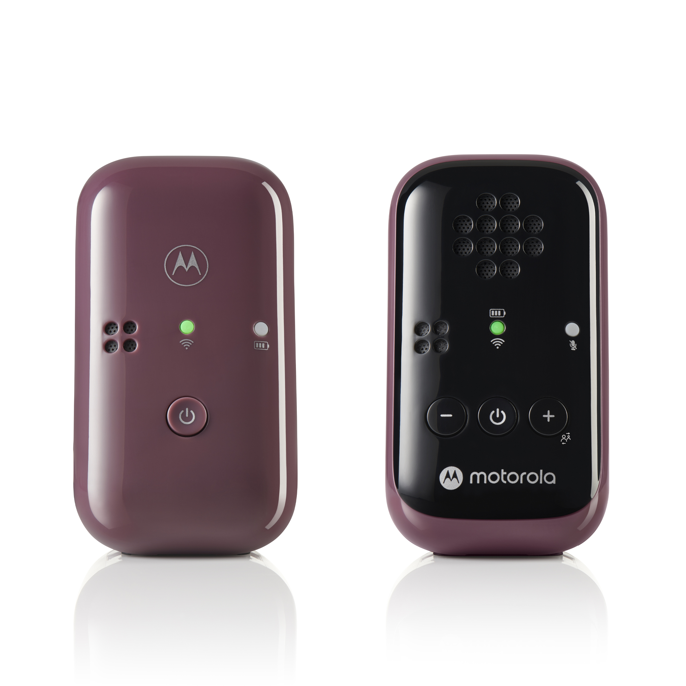 Motorola PIP12 Travel Baby Monitor, Audio-Only Portable Baby Monitor with Rechargeable Batteries, No Wi-Fi Baby Travel Essential, Long-Range Child Safety, Includes Water-Resistant Travel Case, Purple Motorola