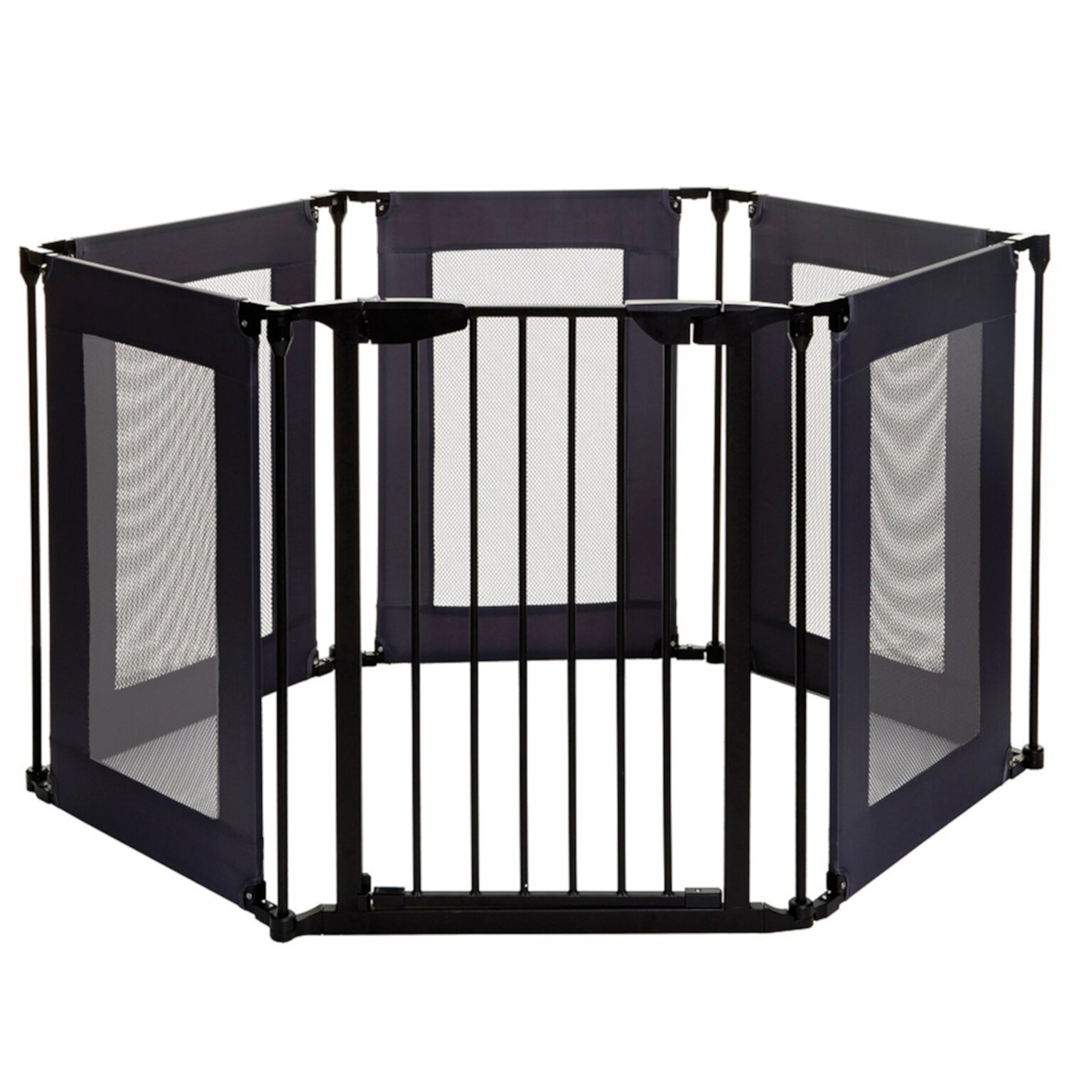 Brooklyn Converta 6 Panel Play-Pen & Wide Barrier Gate Dreambaby