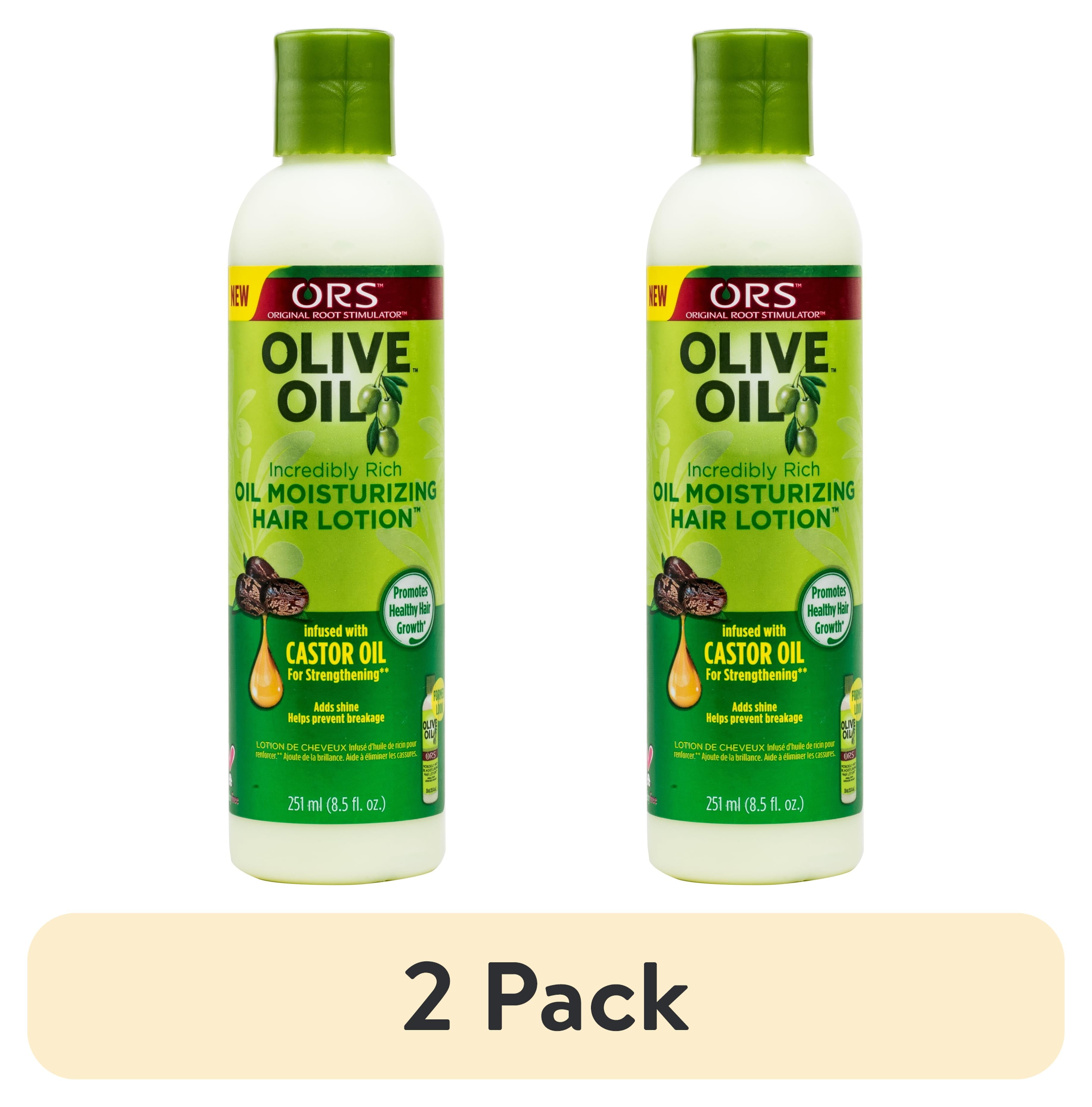 (2 pack) ORS Olive Oil Incredibly Rich Oil Moisturizing Hair Lotion 8.5 Ounce Pack of 3 ORS