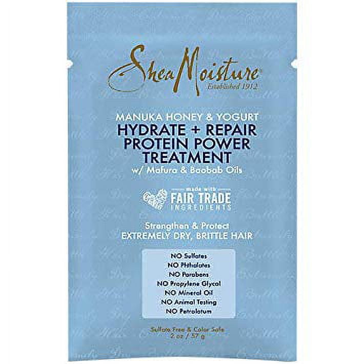 Shea Moisture Manuka Honey and Yogurt Hydrate Plus Repair Protein Power - 8 oz Treatment SheaMoisture