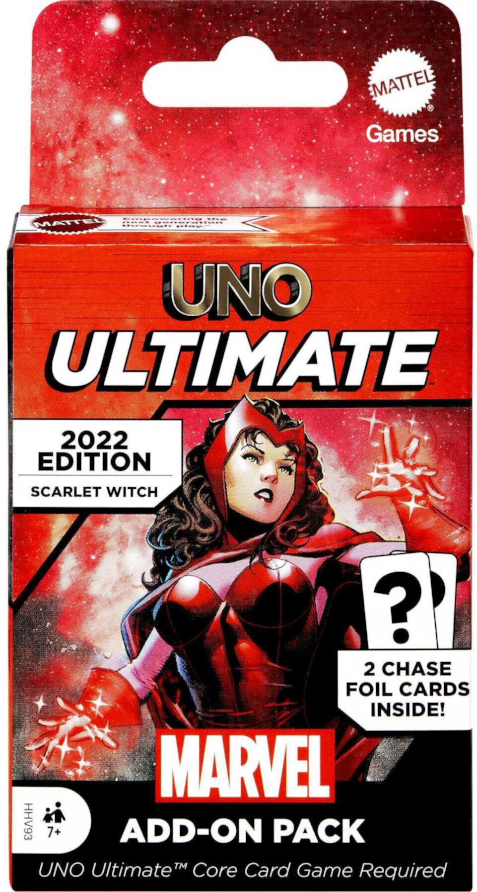 UNO Ultimate Marvel Add-On Pack with Collectible Scarlet Witch Deck UNO