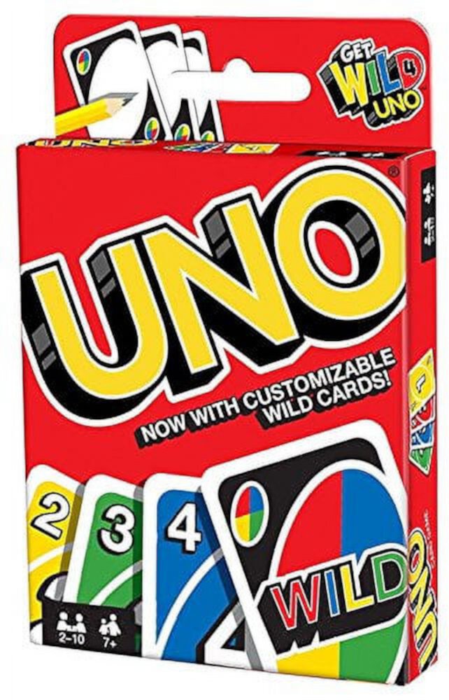 Mattel Games UNO W2087 Card Game - European Version Mattel