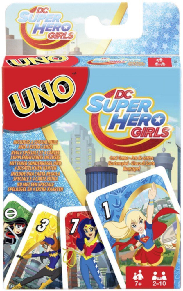 UNO DC Super Hero Girls Card Game UNO