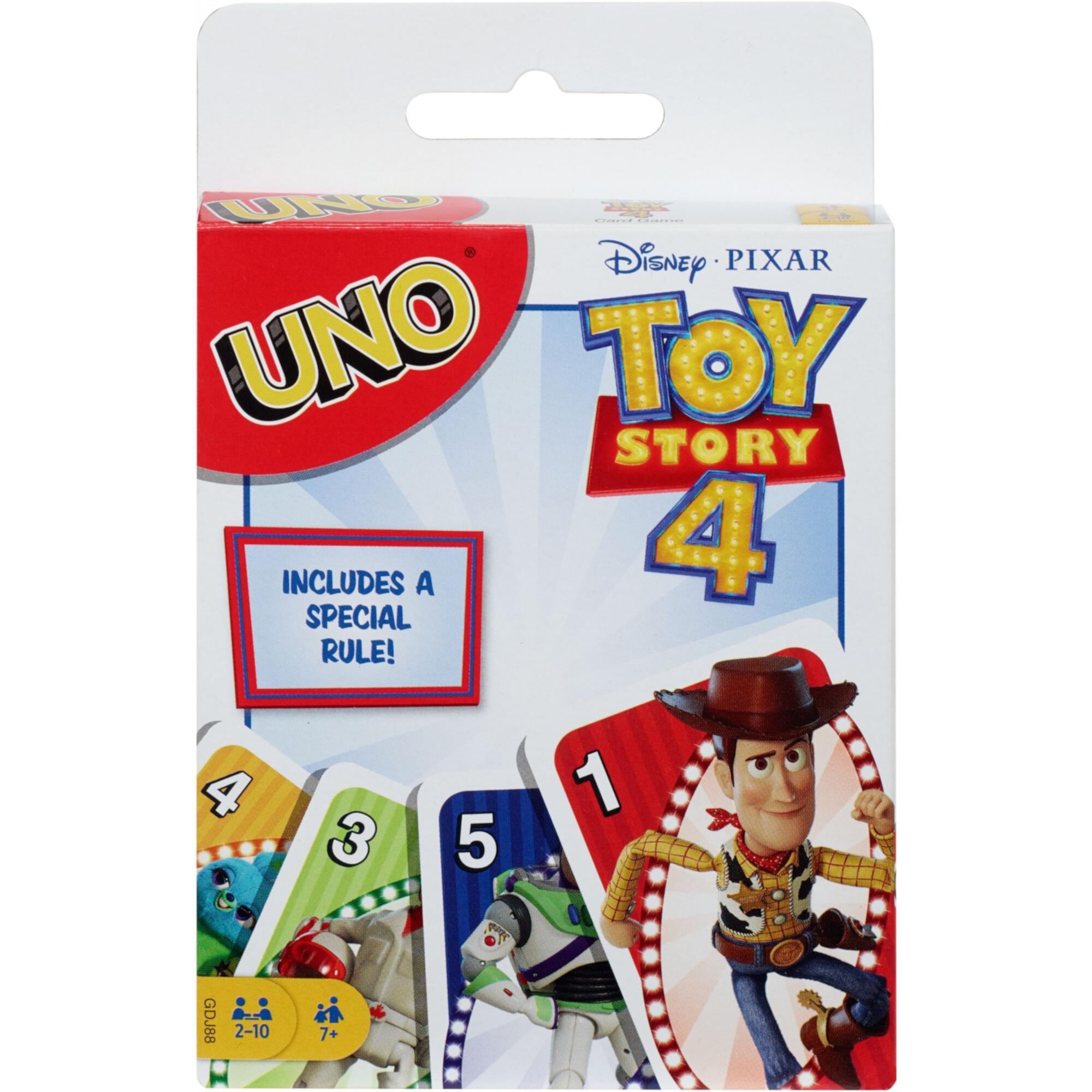 UNO Disney Pixar Toy Story Themed Card Game for 2-10 Players Ages 7Y+ UNO