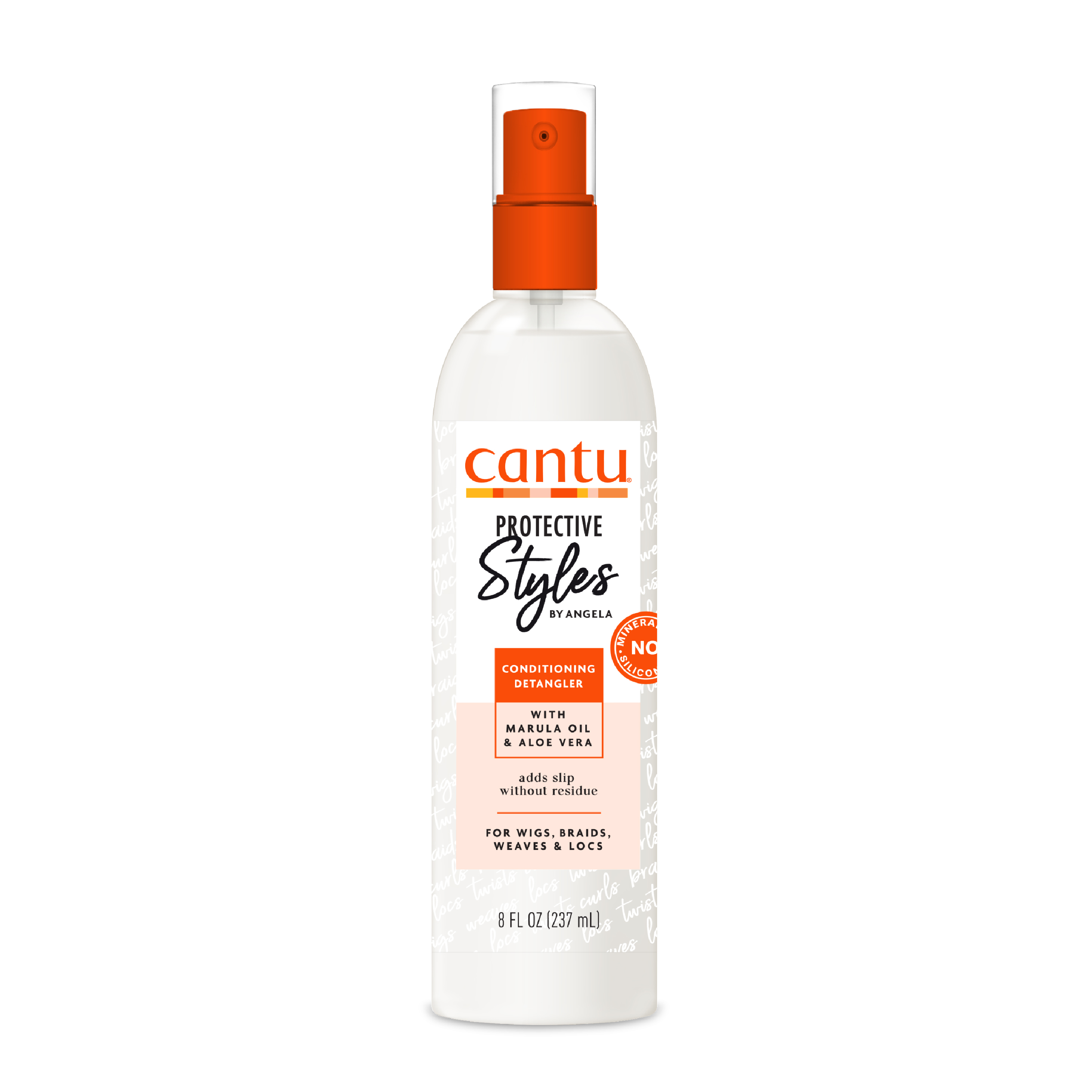 Cantu Protective Styles by Angela Conditioning Detangling Spray, 8 fl oz Cantu