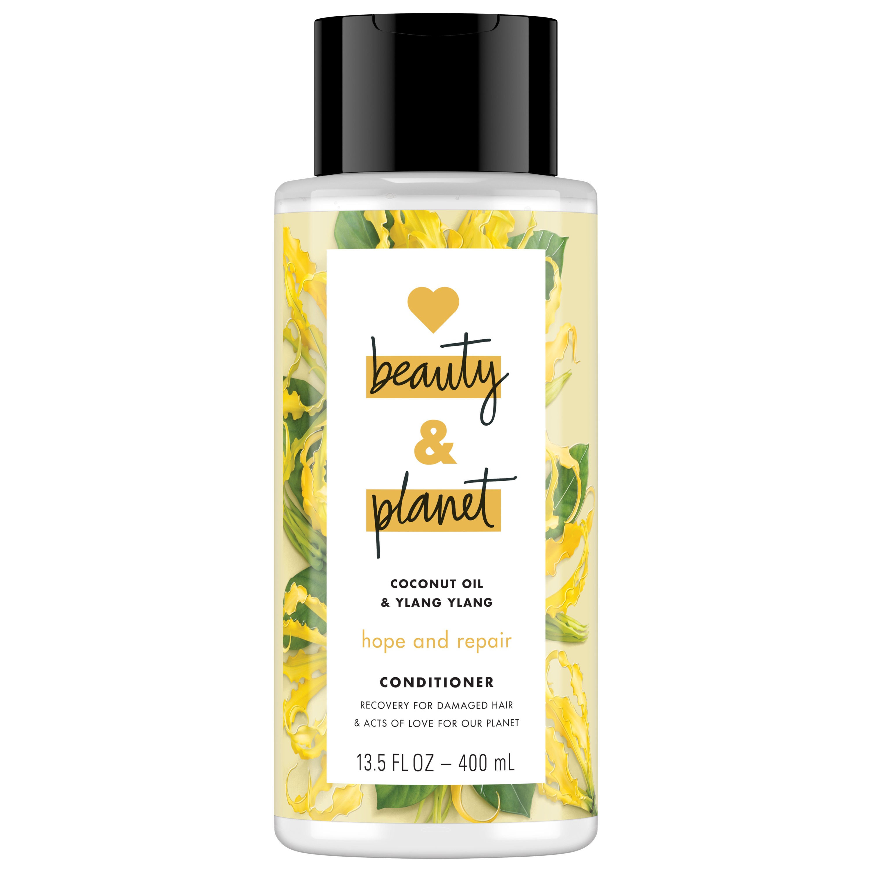 Love Beauty and Planet Daily Conditioner Damaged Hair, Coconut Oil & Ylang Ylang, 13.5 fl oz Love Beauty and Planet