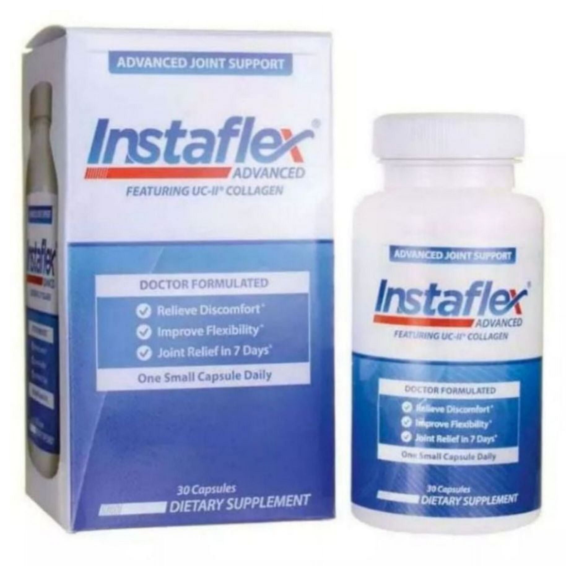 Insta-flex Advanced Joint Support - 30 Capsules - Stylish design - Fits seamlessly into your life - Easy to use anytime, anywhere Generic