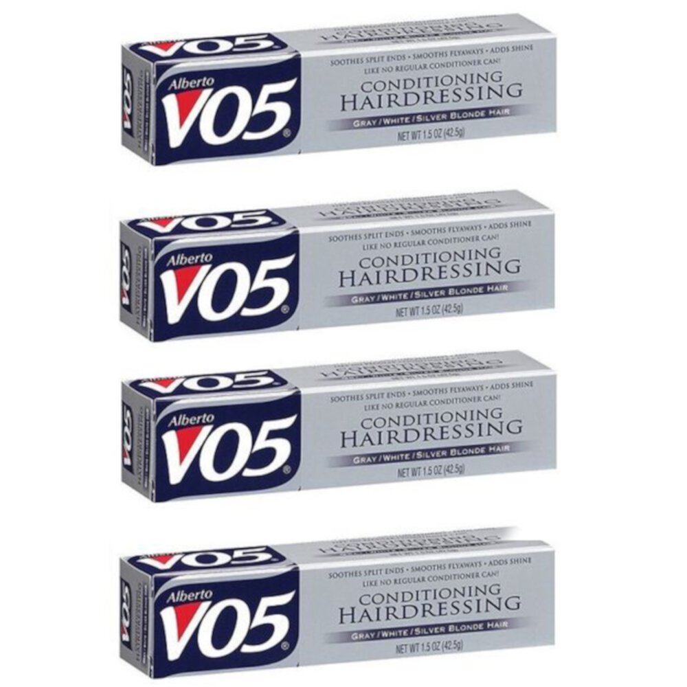 Alberto VO5 Conditioning Hairdressing Gray/White/Silver Blonde Hair (Pack of 4) Alberto VO5