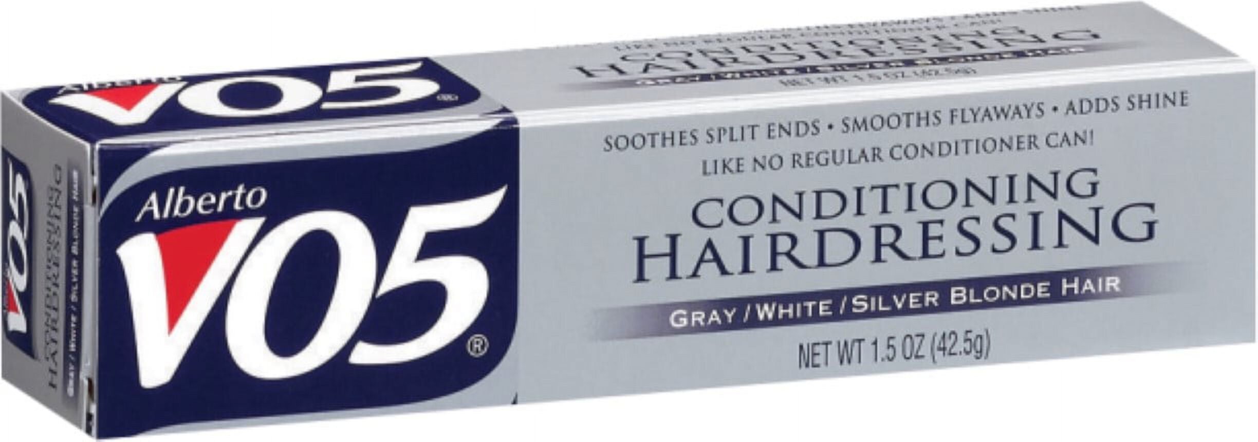 VO5 Conditioning Hairdressing For Gray/White/Silver Blonde Hair, 1.5 oz Alberto VO5