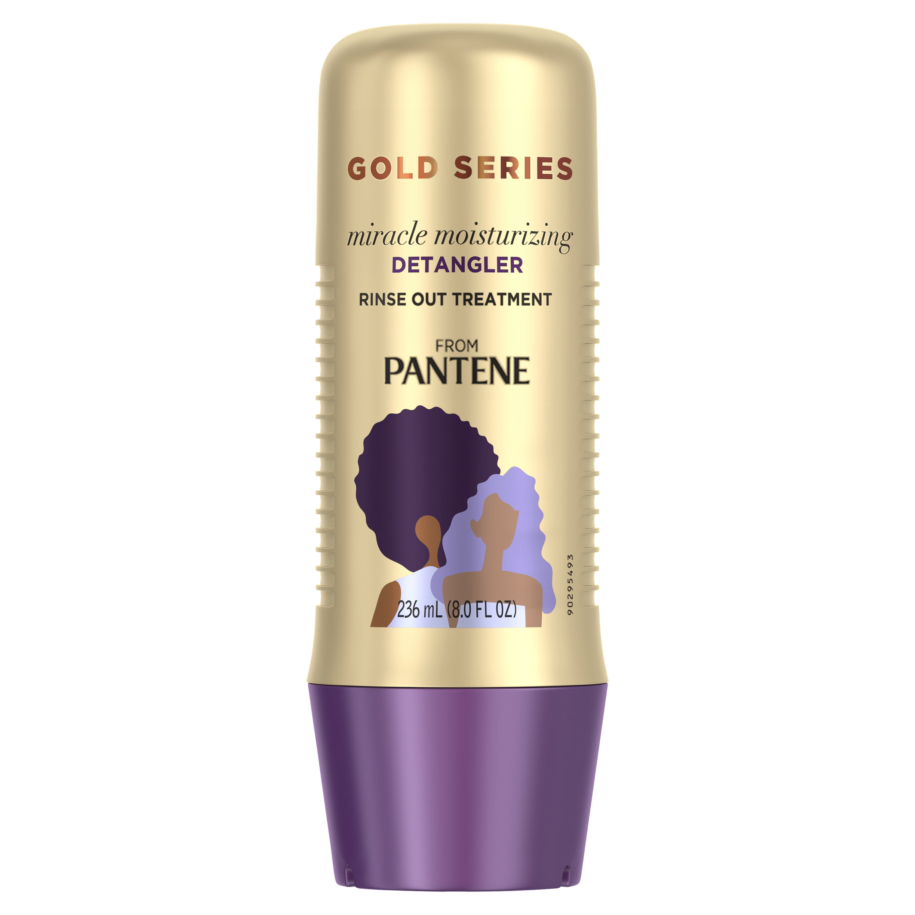 Pantene Gold Series Miracle Hair De-tangler with Argan Oil Conditioner, 8 fl oz Pantene