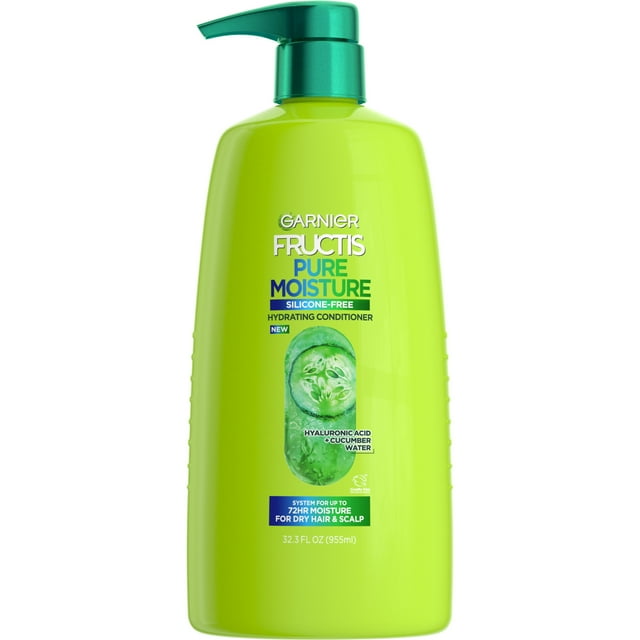 Garnier Fructis Pure Moisture Conditioner with Hyaluronic Acid, 32.3 fl oz Garnier