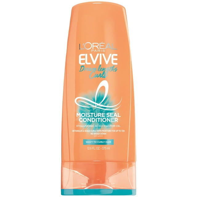 L'Oreal Elvive Dream Lengths Curls Moisturizing Seal Conditioner Curly Hair Paraben Free 12.6 fl oz L'Oréal Paris