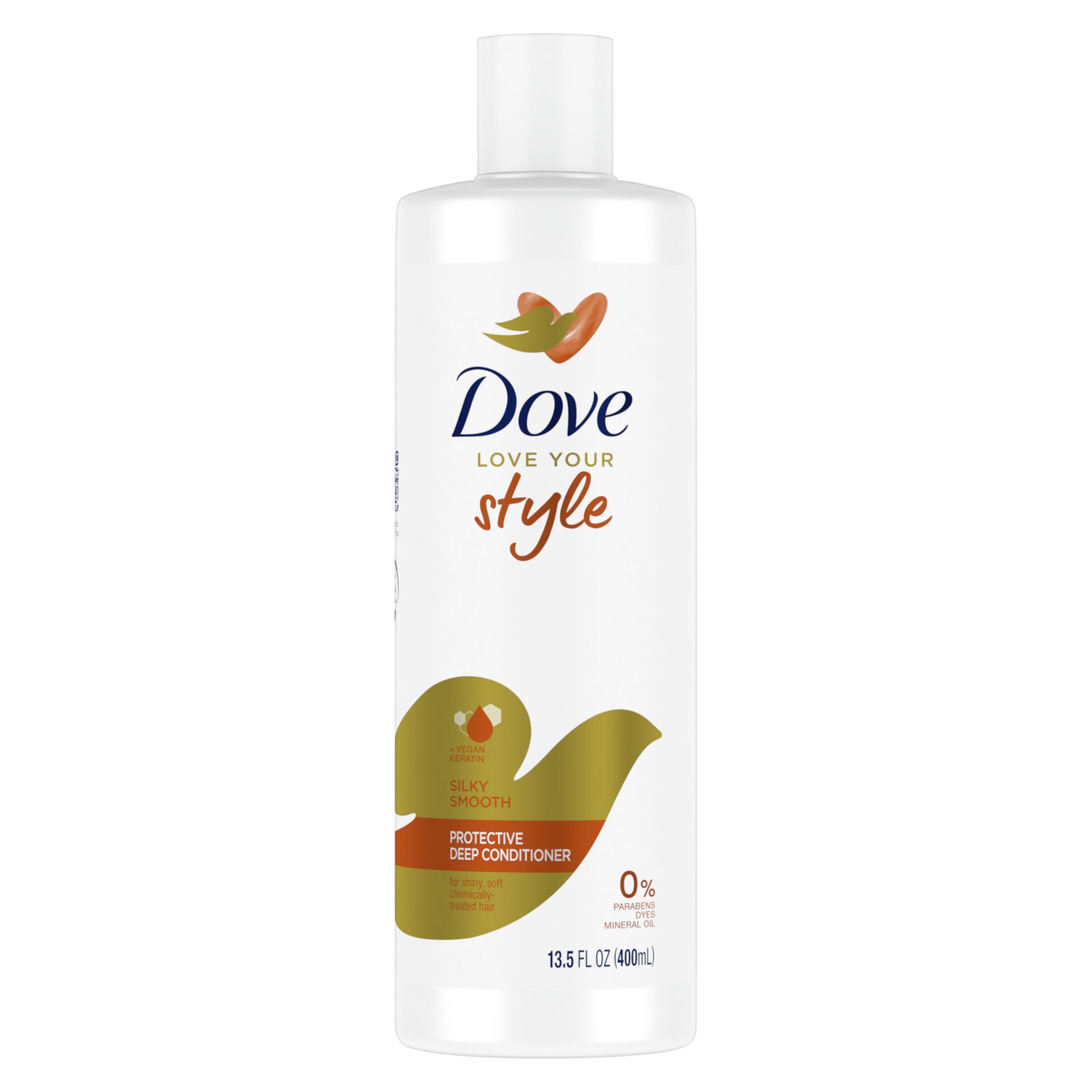 Dove Love Your Style Protective Deep Conditioner Silky Smooth, 13.5 oz Dove