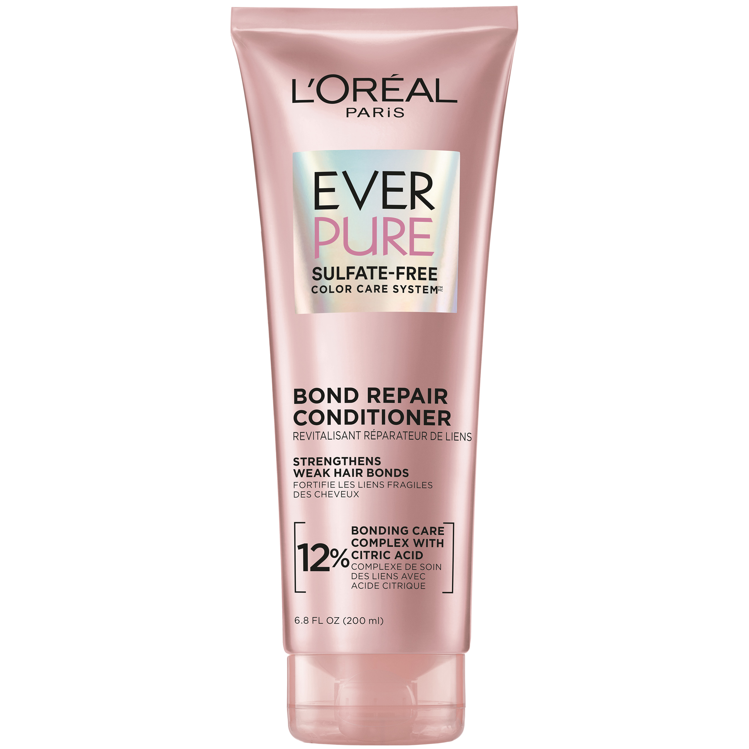 L'Oreal Paris EverPure Sulfate Free Bond Repair Conditioner, Repairing, Squeeze, 6.8 fl oz L'Oréal Paris