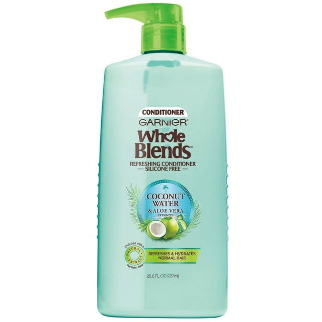 Garnier Whole Blends Refreshing Conditioner with Coconut Water Aloe Vera, 22 fl oz Garnier