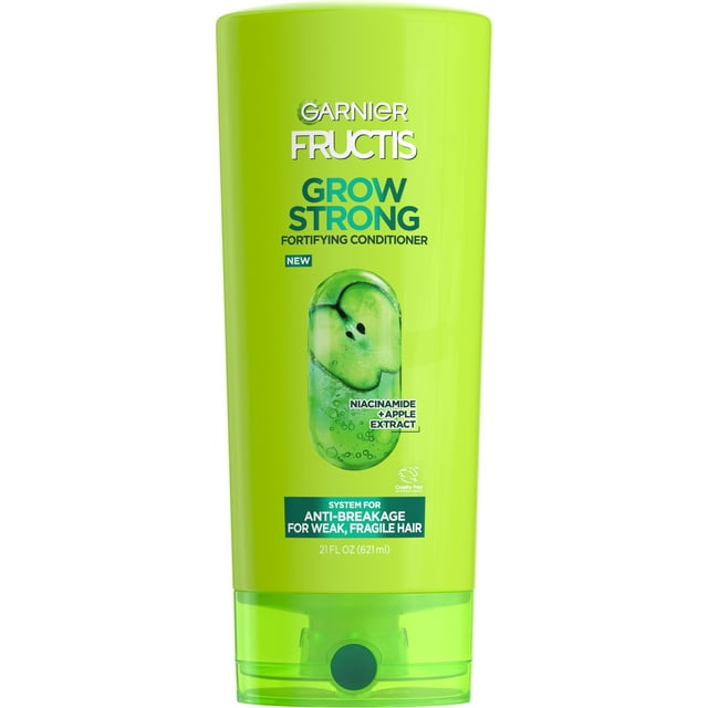 Garnier Fructis Grow Strong Fortifying Shine Enhancing Conditioner All Hair Types, Ceramide 12 fl oz Garnier