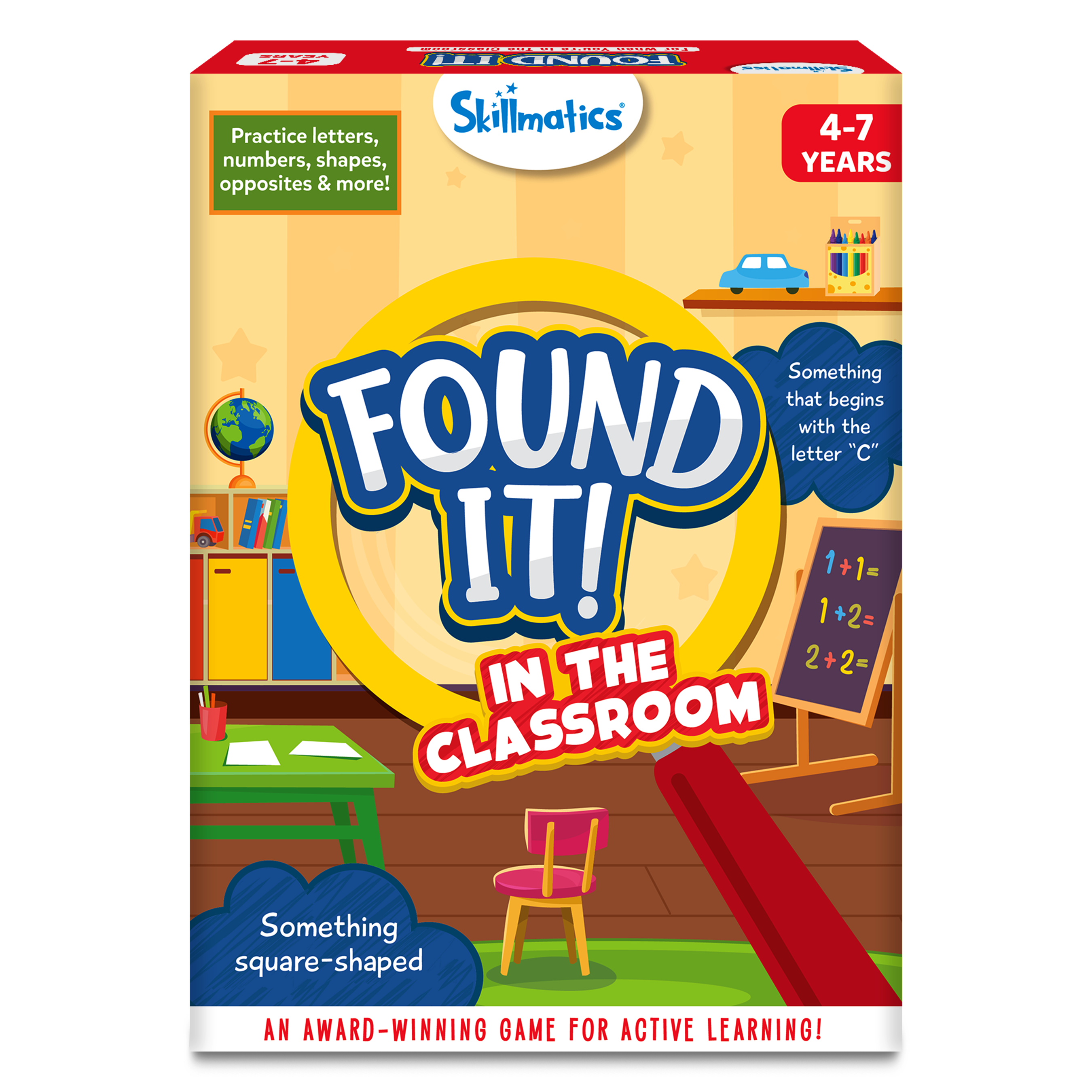 Skillmatics Card Game - Found It Classroom, Scavenger Hunt for Ages 4, 5, 6, 7, Educational, Travel Friendly, Gifts for Teachers, Kids and Families Skillmatics