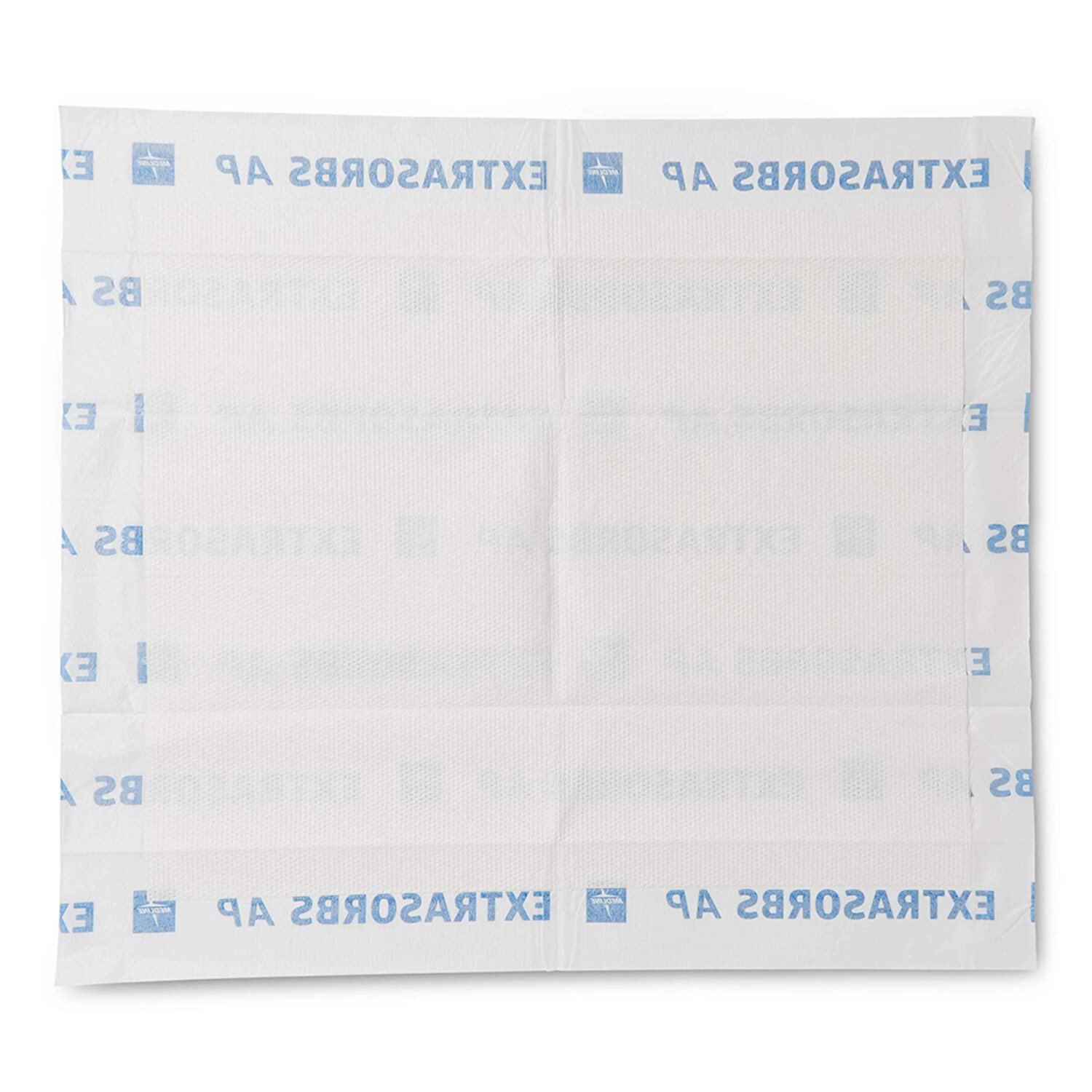 Medline Extrasorbs Premium Bed Pads, 30" x 36", 25 Count, Disposable Incontinence Underpads Medline