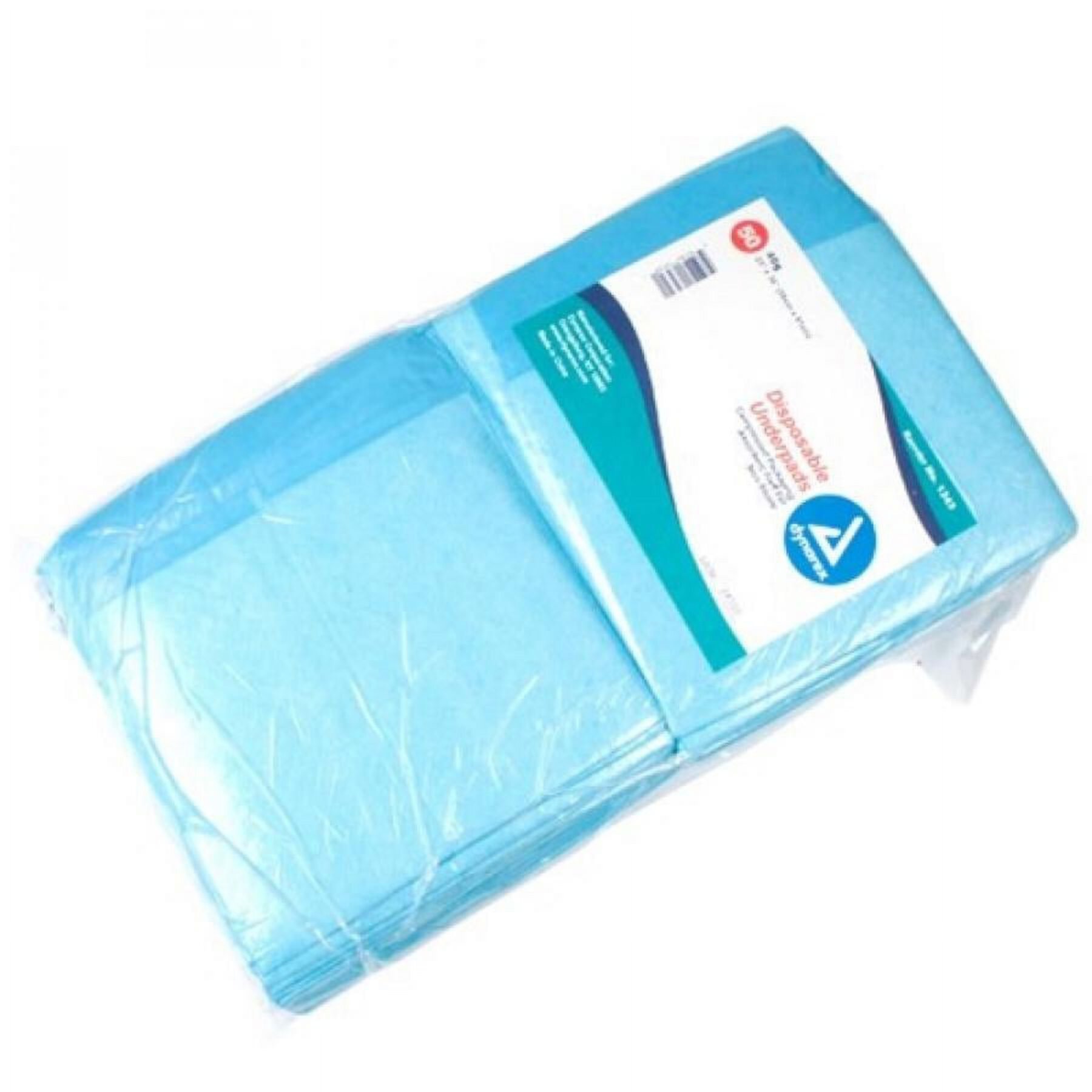 Dynarex Disposable Underpads, Light Absorbency, 23 x 24 Inch, 200 Count Dynarex