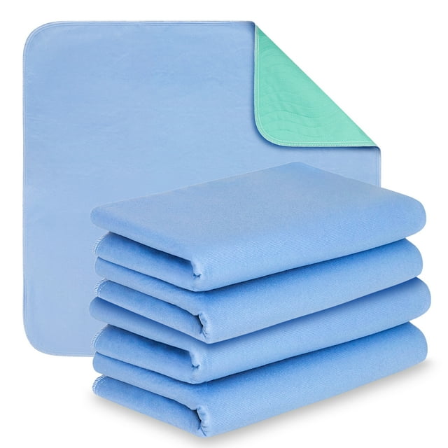 Hearth & Harbor Reusable & Washable Incontinence Bed Pads, Waterproof Protective Underpads, 34" x 36", 1 Pack Hearth & Harbor