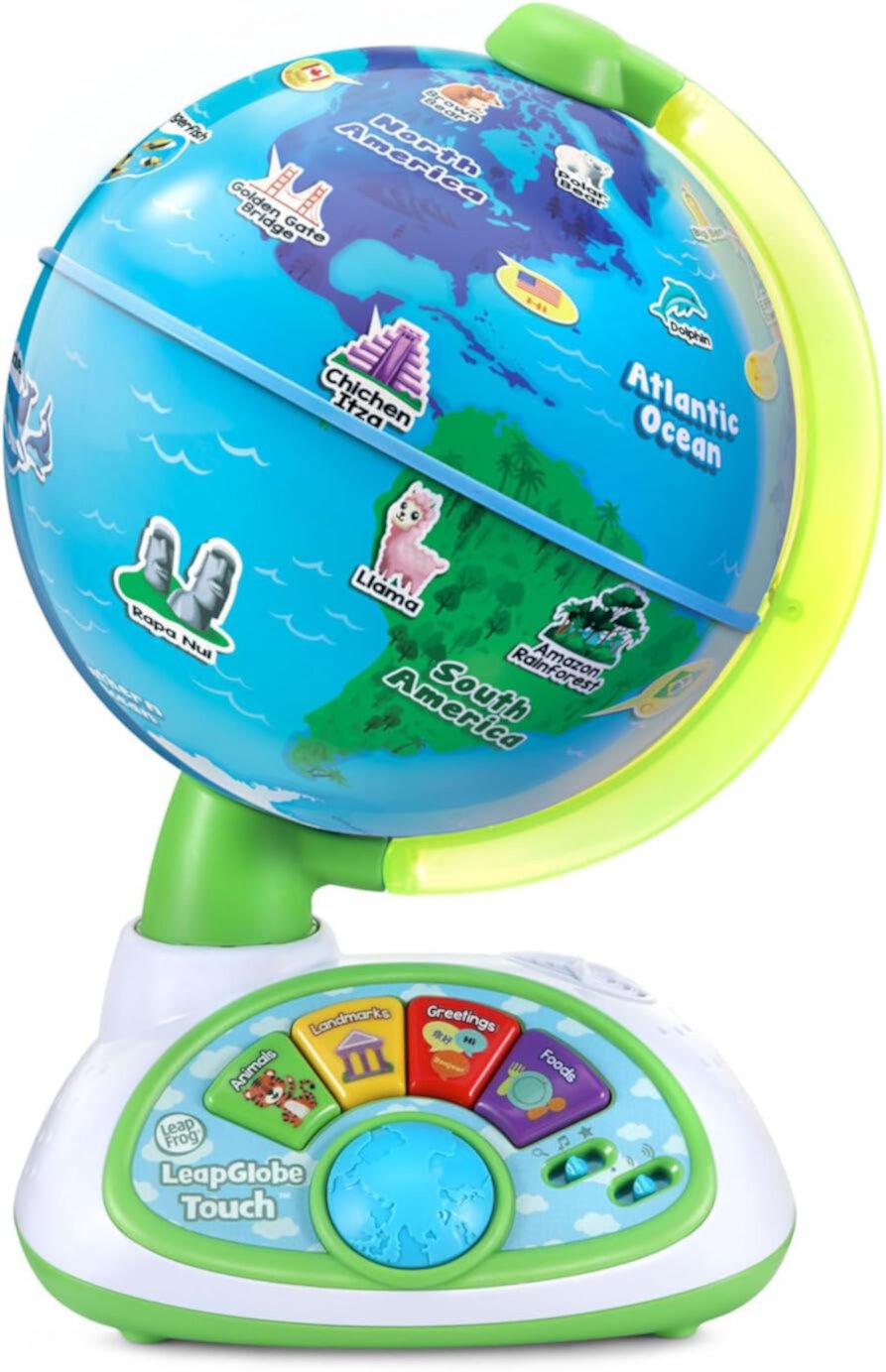 LeapFrog LeapGlobe Touch Interactive Globe for Kids Ages 3 and up Exclusive Visit the LeapFrog Store