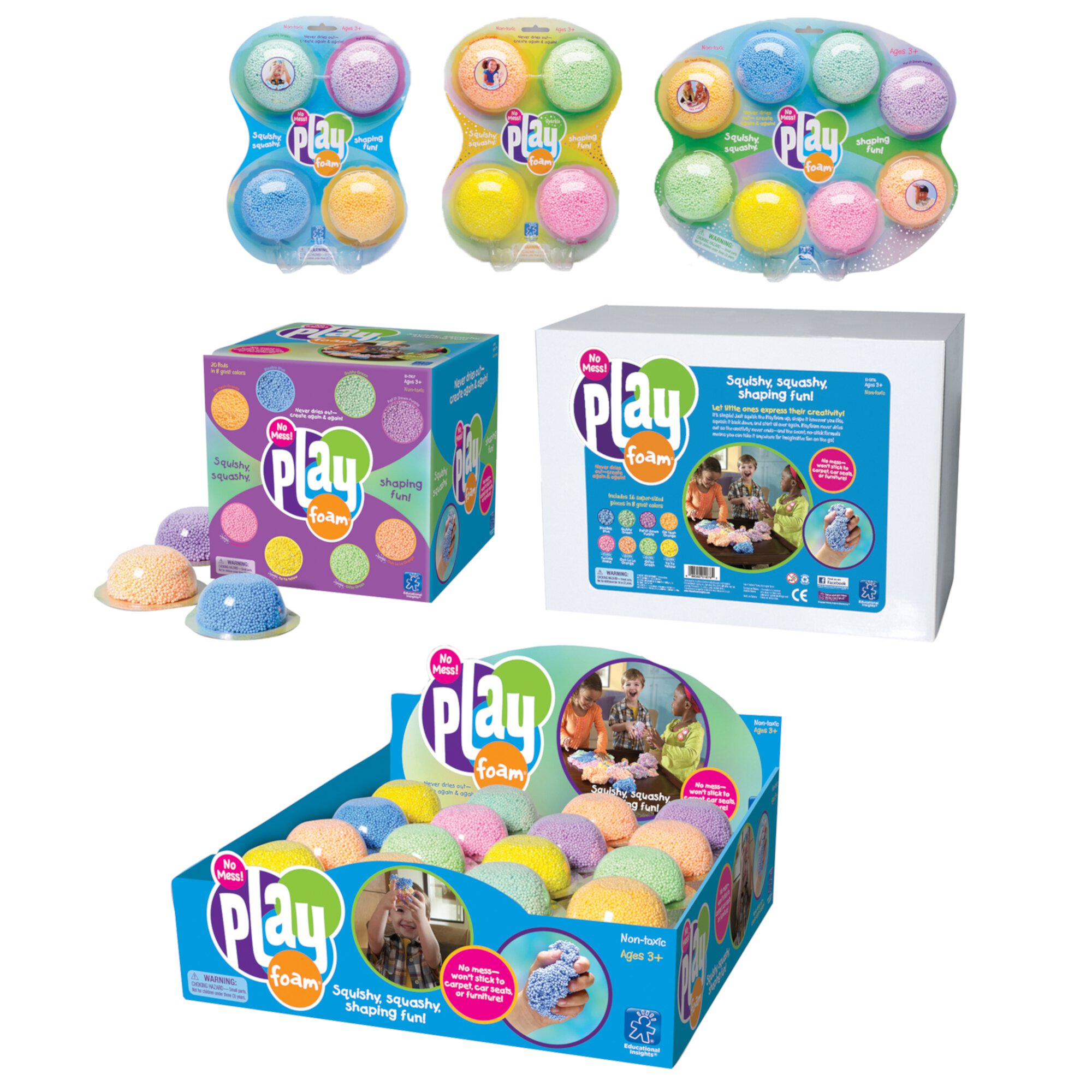 Playfoam® Class Pack, 16/ Piece Package Educational Insights