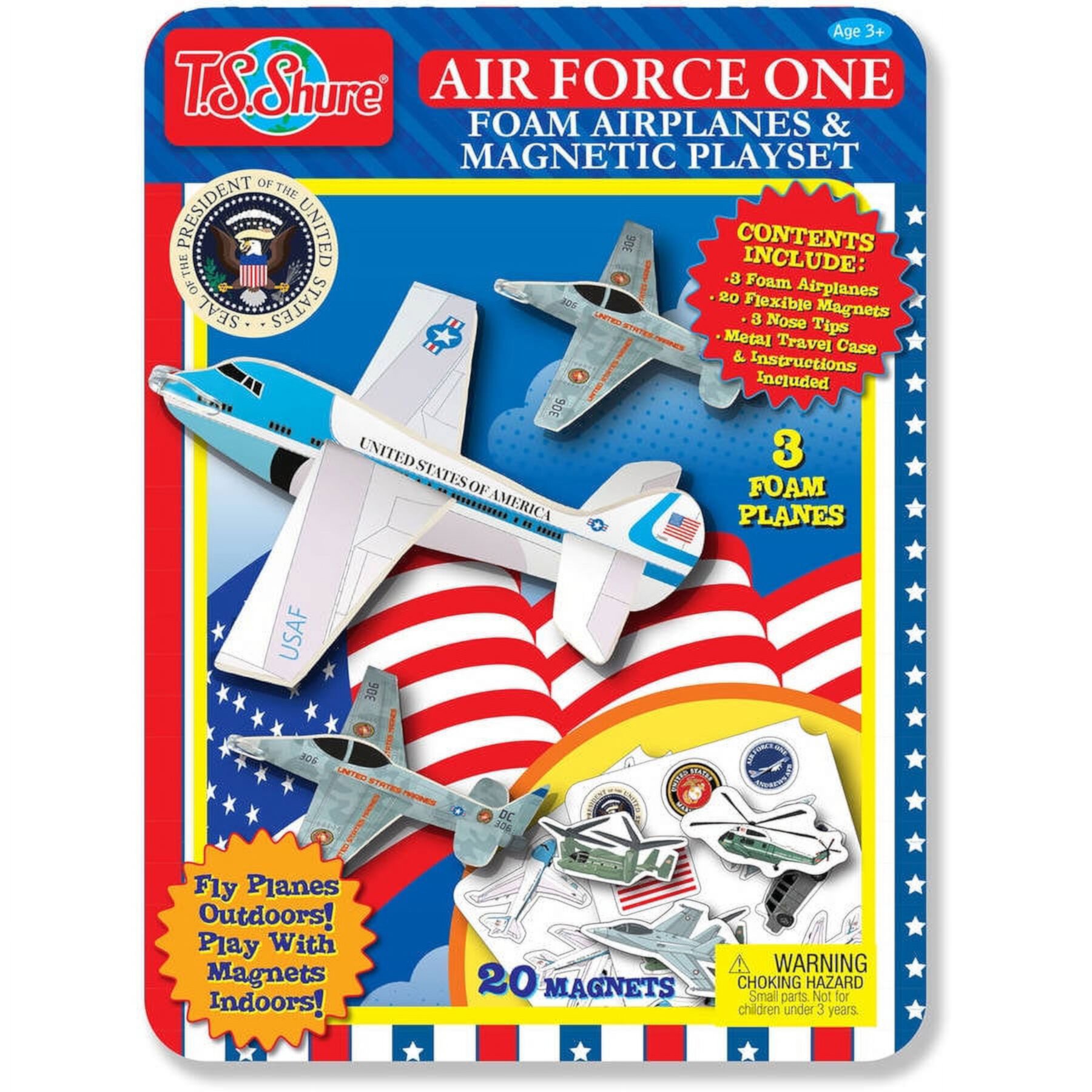 T.S. Shure Air Force One Magnetic Tin Generic