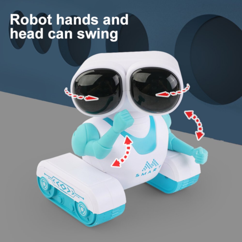 RC Robot Toys, Gesture Sensing Remote Control Robot Toys for Kids, Intelligent Programmable RC Smart Robot with Walking Singing Dancing Raistyw