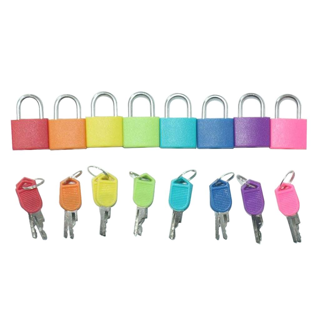 8 Pieces Matching Games Lock Set Toy Lock and Key Set Montessori Toys Shamjina