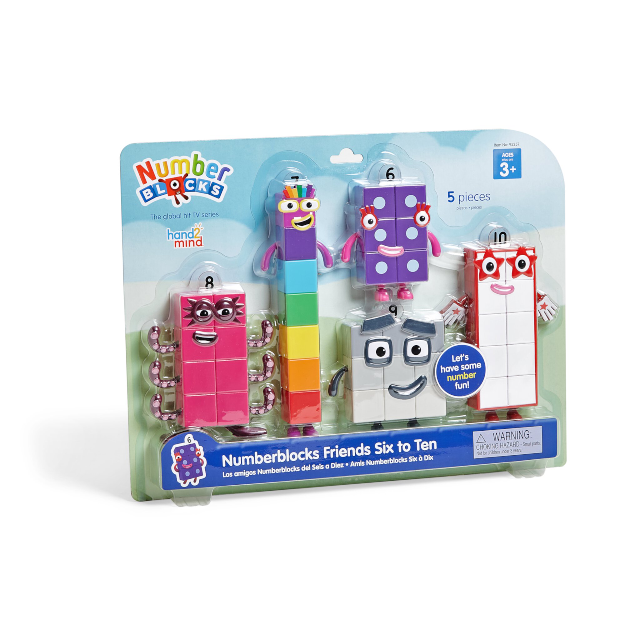 hand2mind Numberblocks® Friends Six to Ten, Toy Figures Collectibles, Character Figures Hand2mind