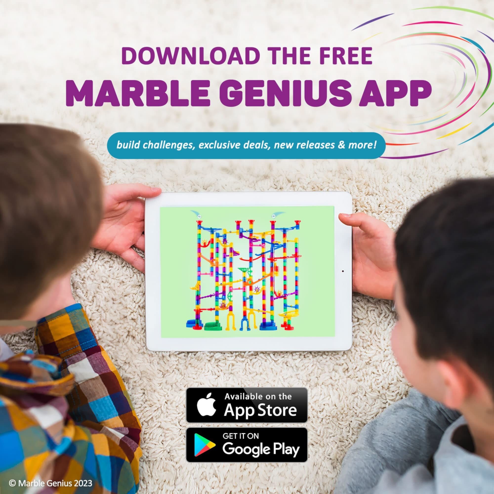 Marble Genius Automatic Chain Lift - The Perfect Marble Run Accessory Add-On Set for Creating Exciting Mazes, Tracks, and Races - Endless Fun, and Creativity, Experience the Thrills of Marble Racing Marble Genius